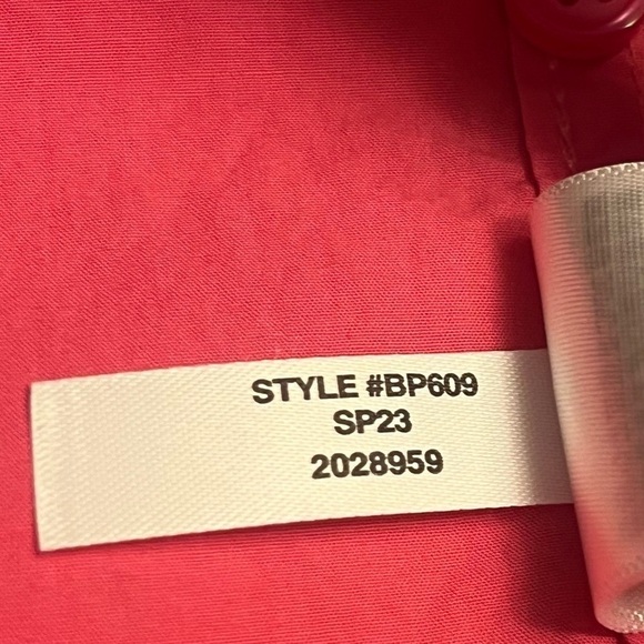 J. Crew, Pink, Button Down Long Sleeve Shirt, Size 2. - Picture 12 of 13